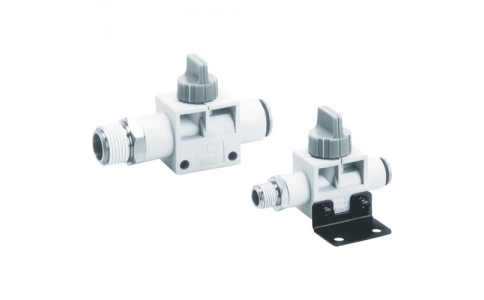 进口 SMC 株式会社  VHK3-M5-04F-翅片阀（3端口）适用软管外径4连接口径RM5